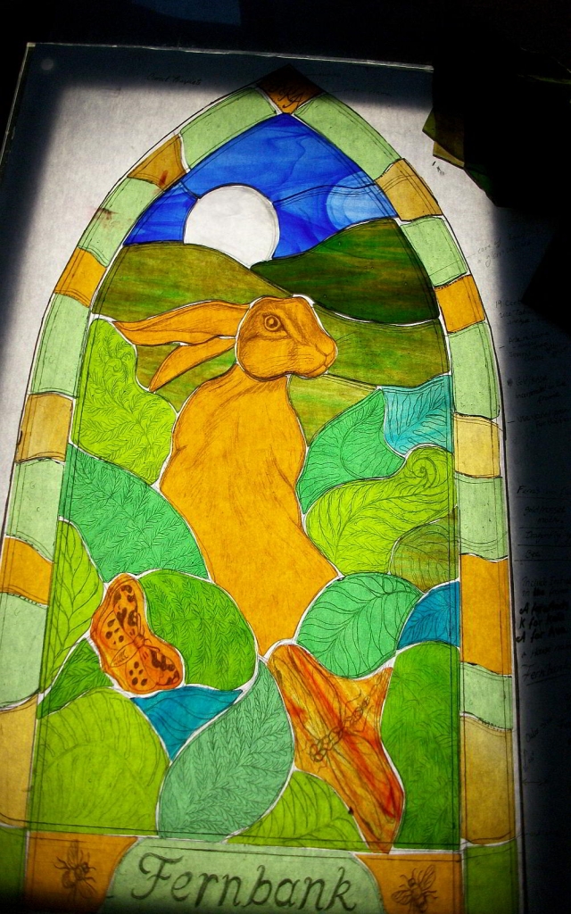 Selecting the Stained Glass to Cut 4